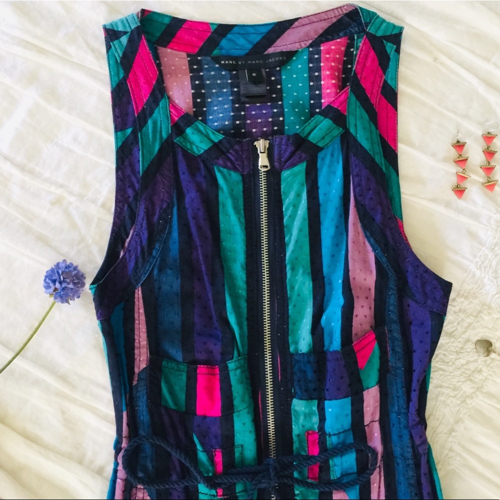Marc by Marc Jacobs Color Block Dress - Picture 2 of 5
